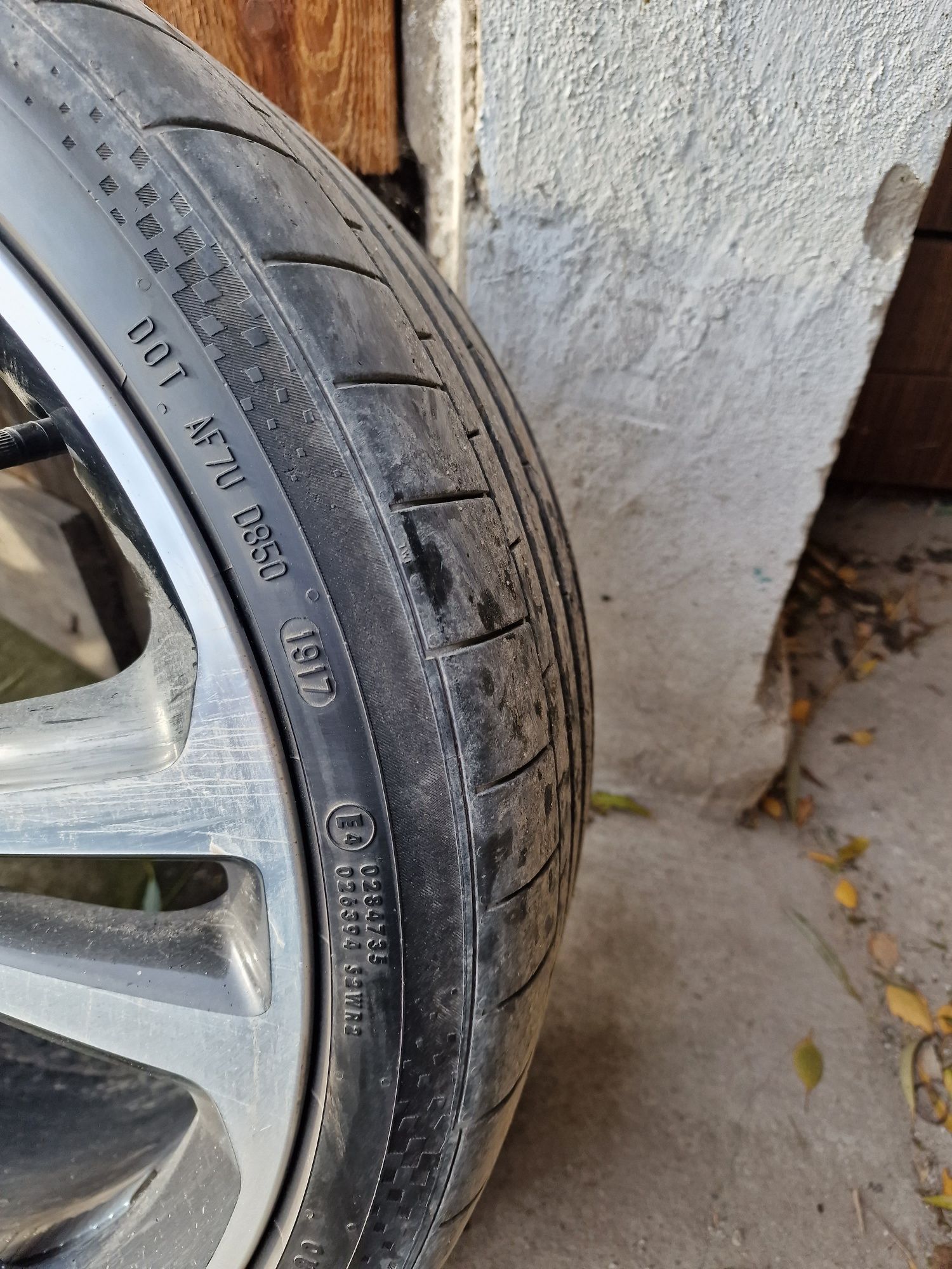 Komplet opon Continental Sport contact 6, 245/35 R20, ładne letnie