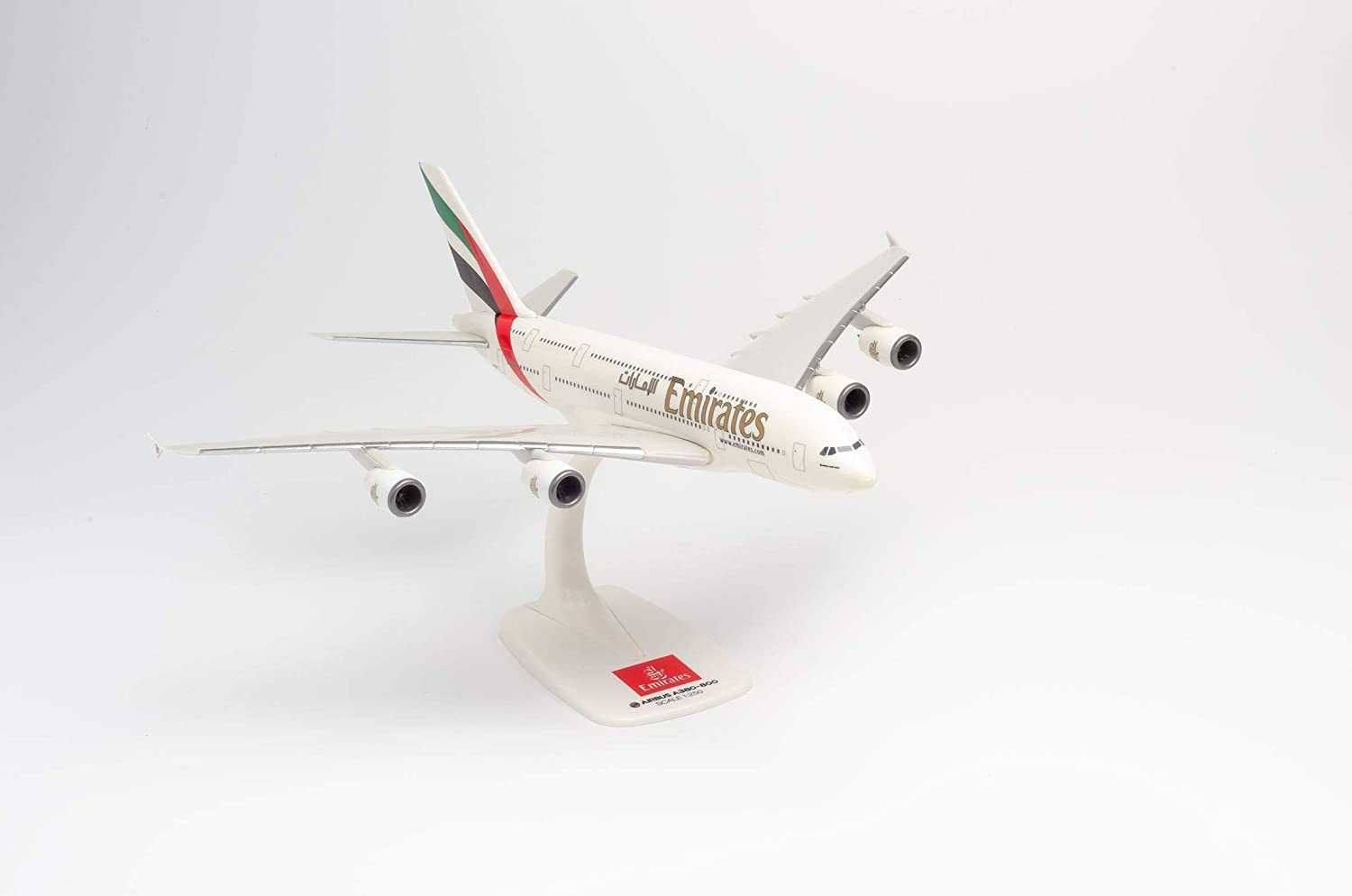 Aviões de coleção  EMIRATES Airbus A 380 com 29,2 cm