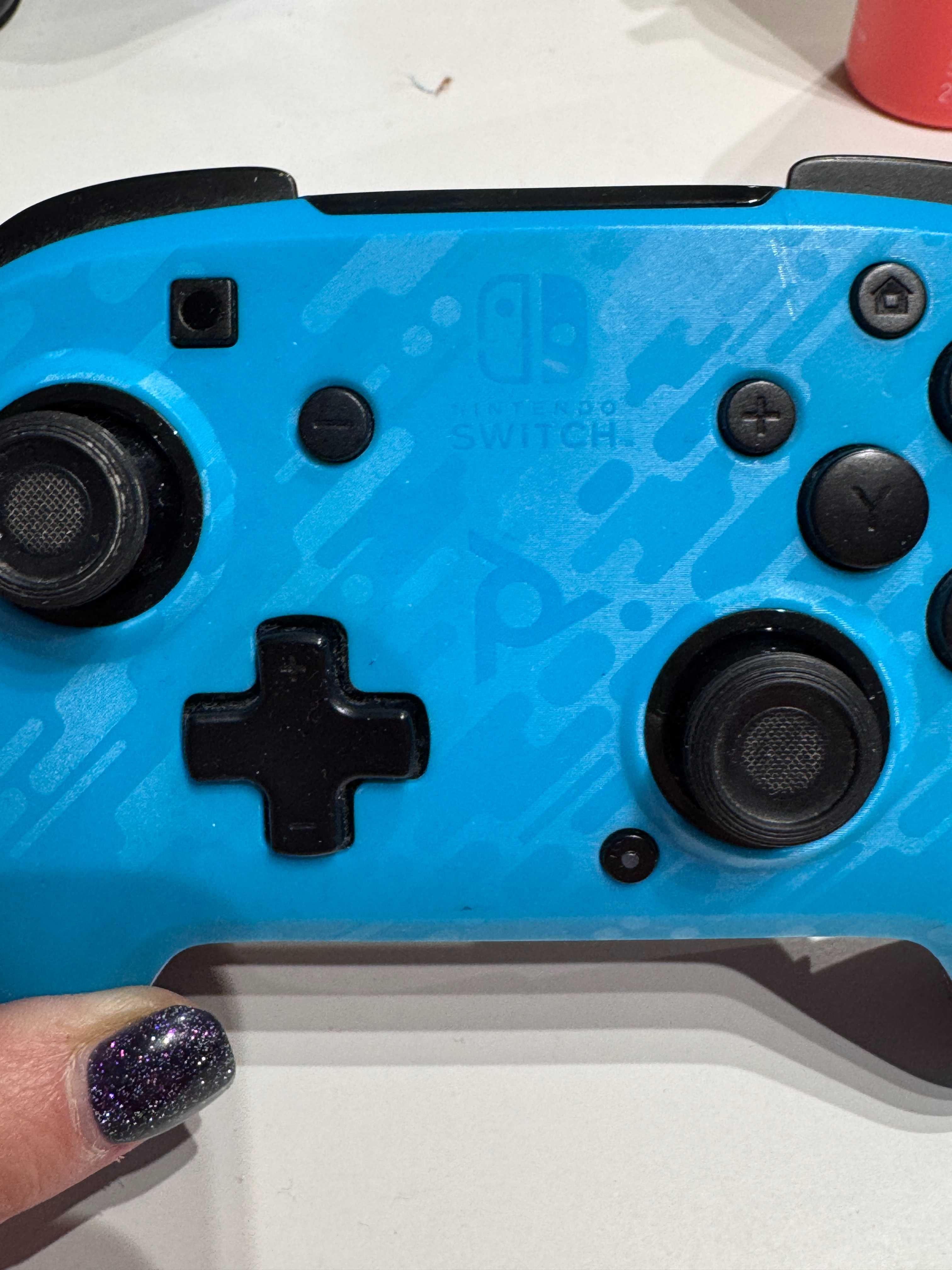 Kontroler pad do konsola Nintendo Switch  Faceoff Camo Niebieski