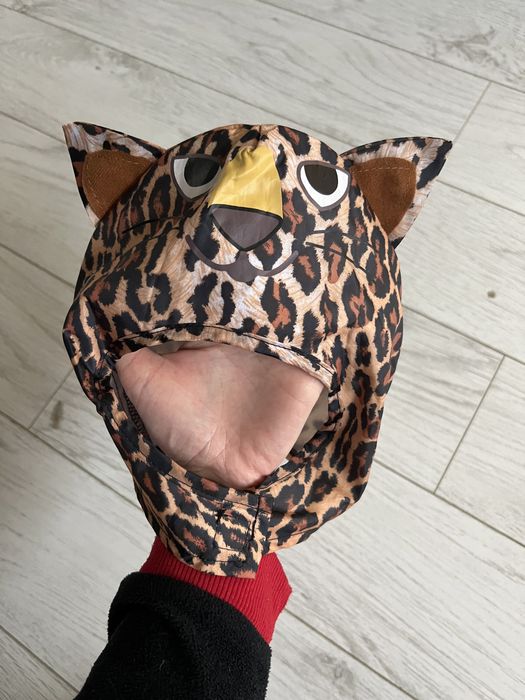 Хеловін,Hallow,Маска,шапка,шляпа леопард,кіт,тигр,лев,утреник,маскарад