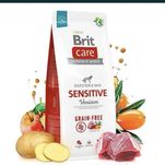 Brit Care Sensitive Venison&Potato12кг гіпоалергенний корм собак олени