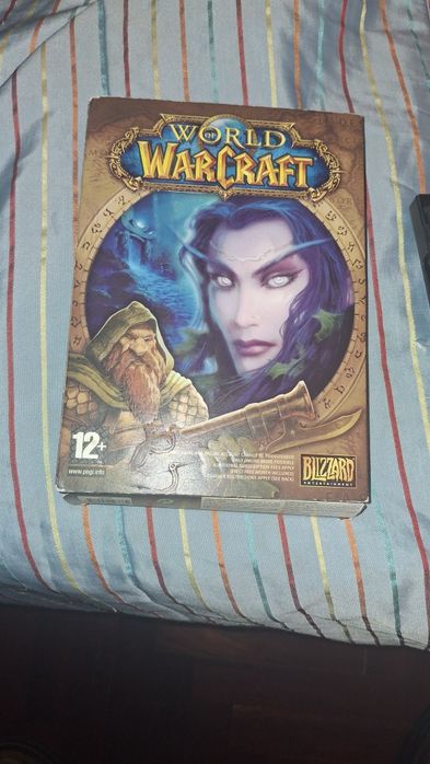World of Warcraft Blizzard PC Game 5 cd rom Box