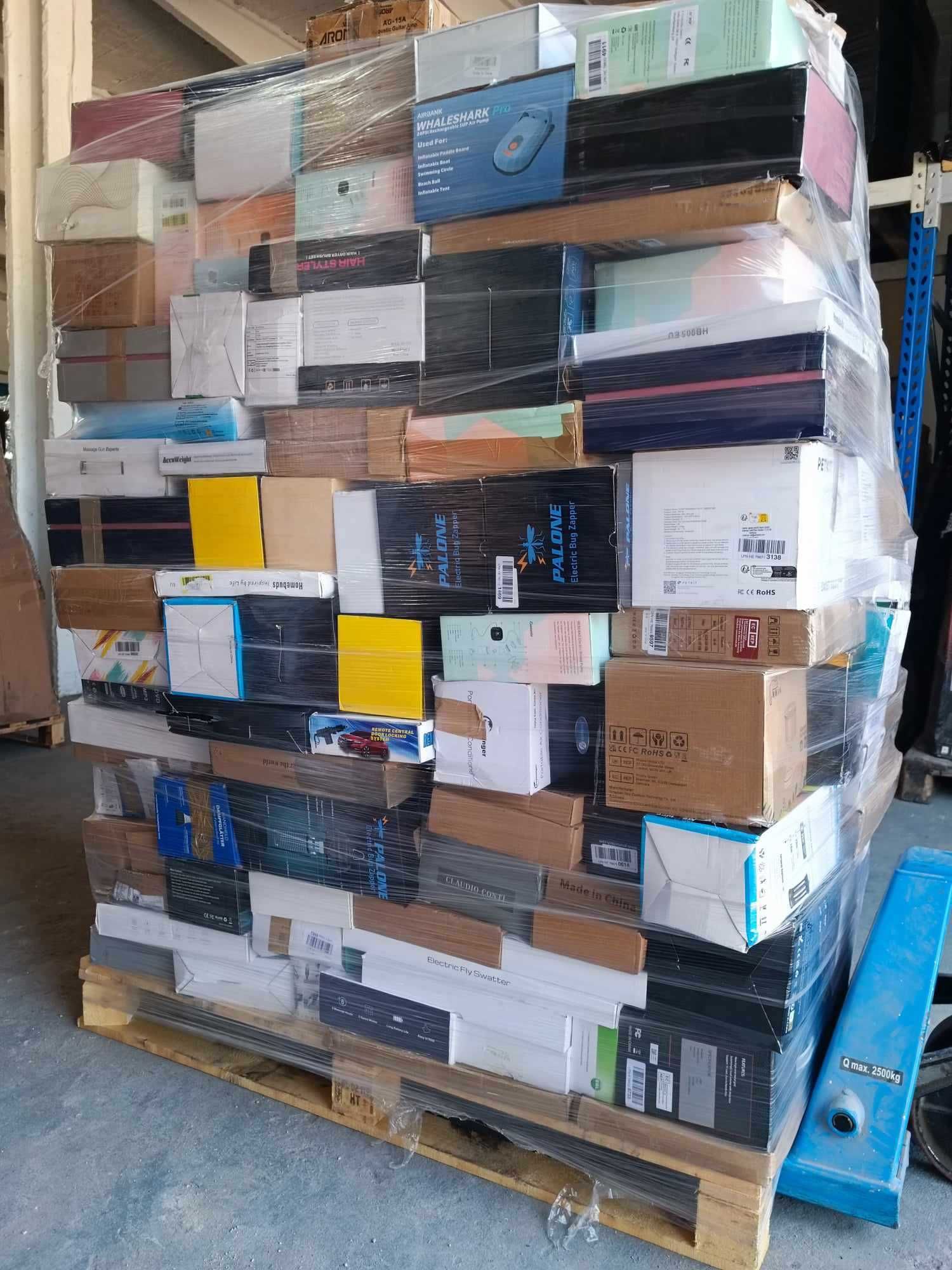 Palety Mix Elektronika Drobna Tematyczne Amazon Nadwyżki Europejskie