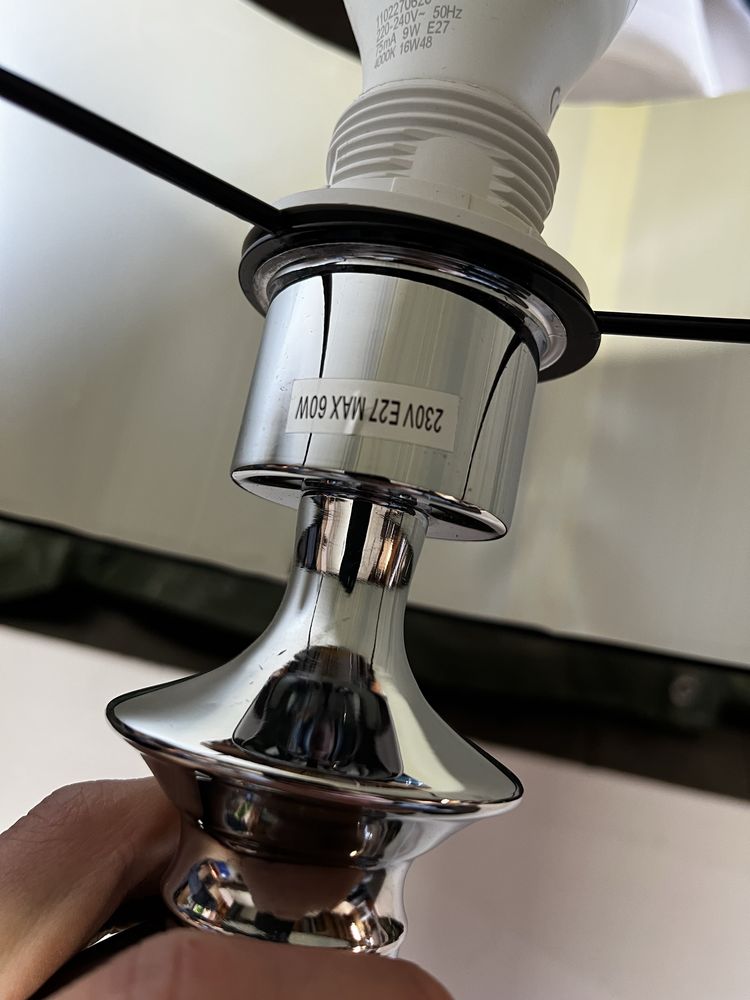 Gillenia lampa wisząca 1x60W E27 czarna