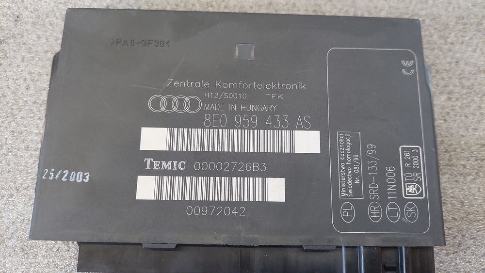 Módulo confort AUDI A4 Avant (8E5, B6)