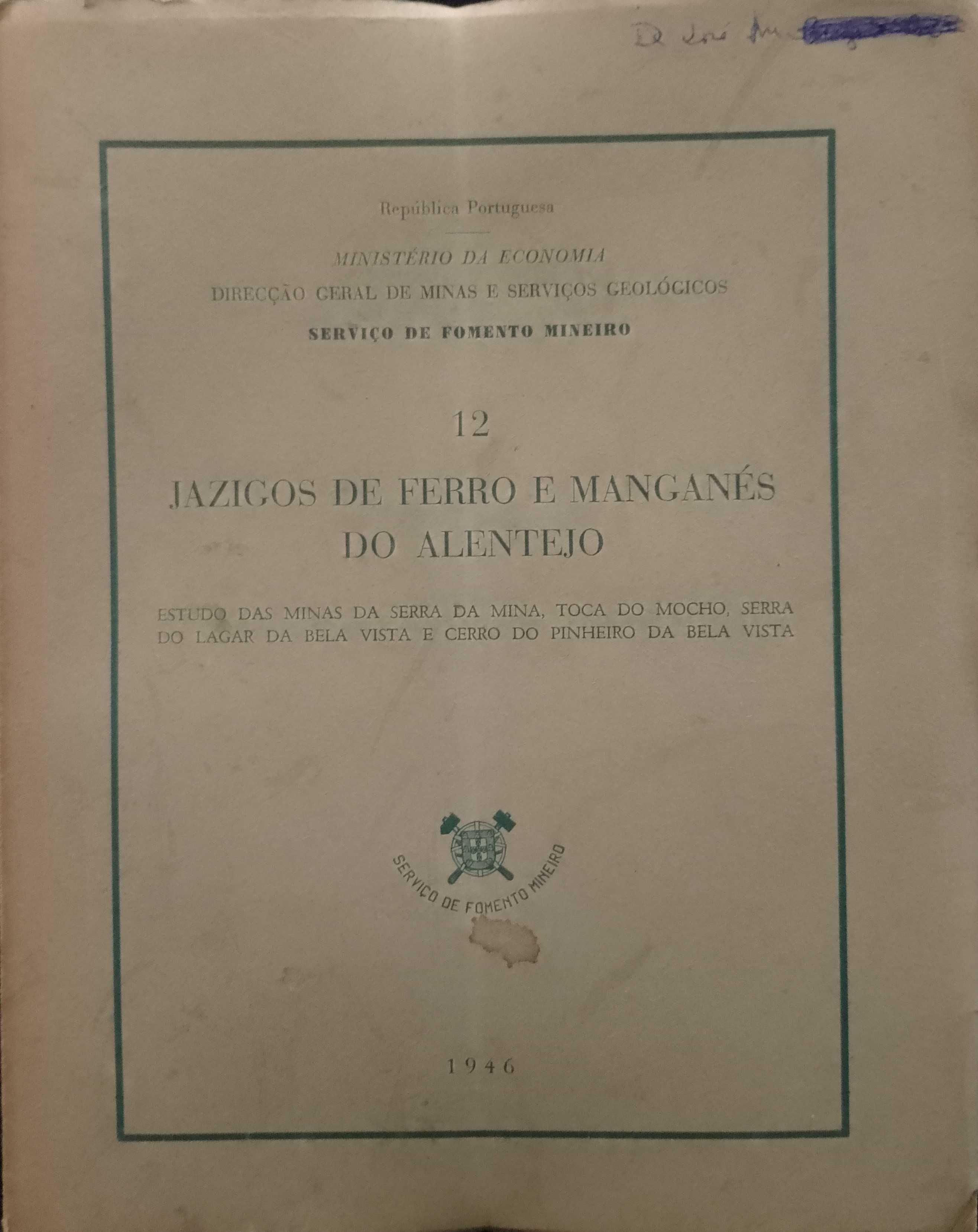 12- Jazigos de Ferro e Manganés do Alentejo (1946)