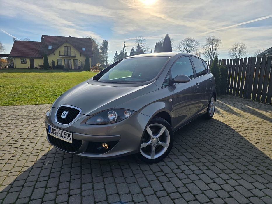 Seat Altea 1.9 TDI 105KM * Tempomat, Climatronic, Alu 17, ISOFIX, Hak, z Niemiec