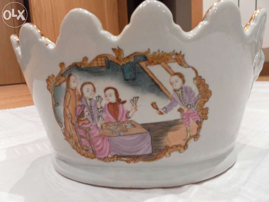 Taça de porcelana - pintado à mão