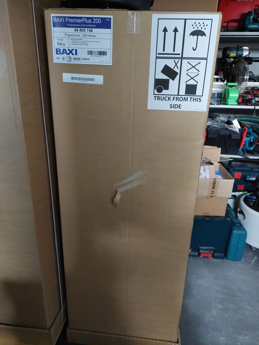 Zbiornik bojler nierdzewny cwu  bpp200 Baxi