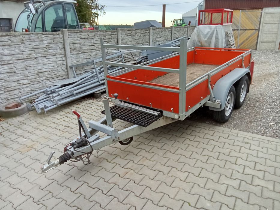 Przyczepka, przyczepa pod minikoparka dmc 2t Atec mini koparka