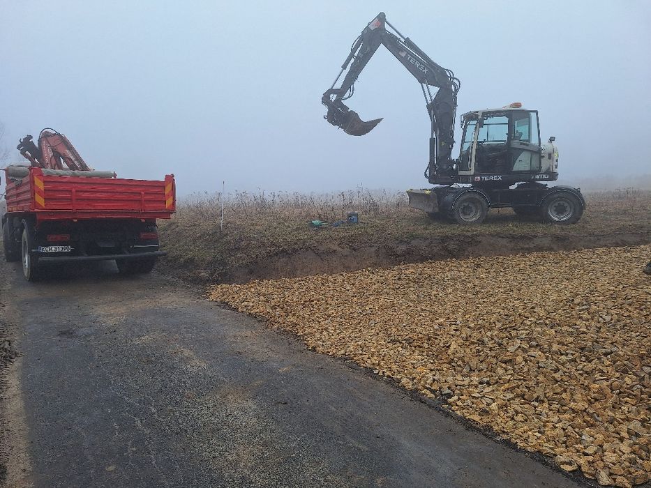 *wynajem*uslugi*minikoparka*miniladowarka*wozidlo*rębak*Zagęszczarki*