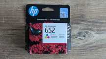Tusz HP 652 nowy, kolorowy, oryginalny
