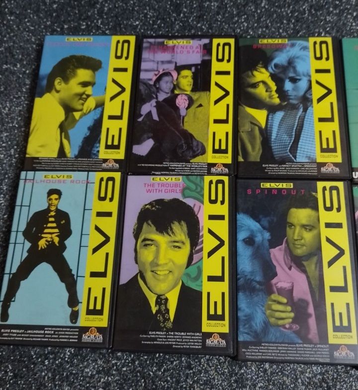 Elvis Presley kaseta VHS kolekcja