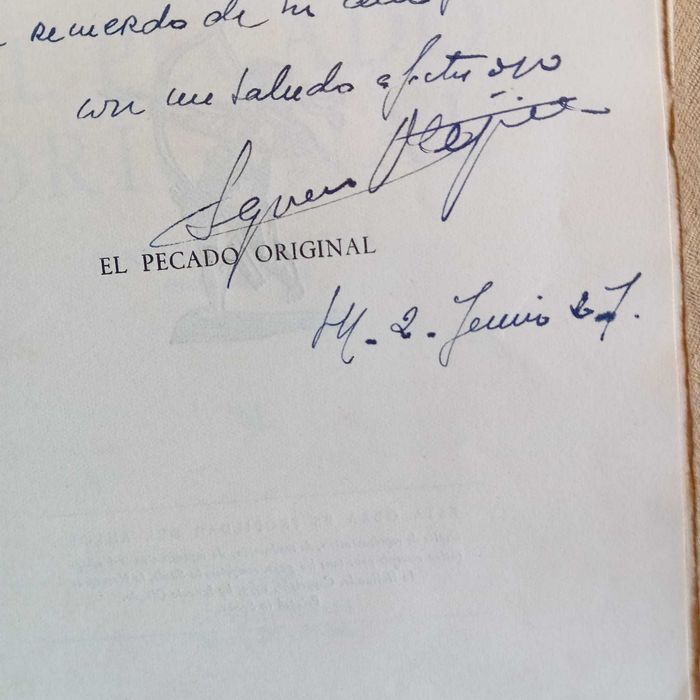 Ignacio Olague, El Pecado Original