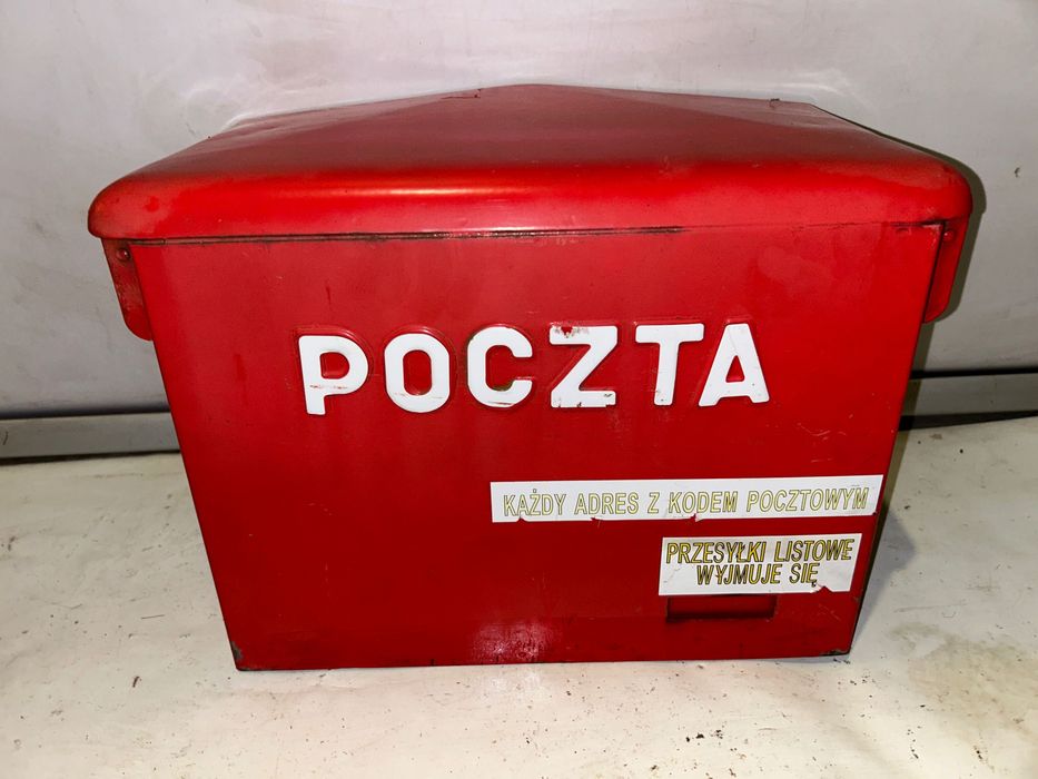 Skrzynka na listy POCZTOWA - PRL !