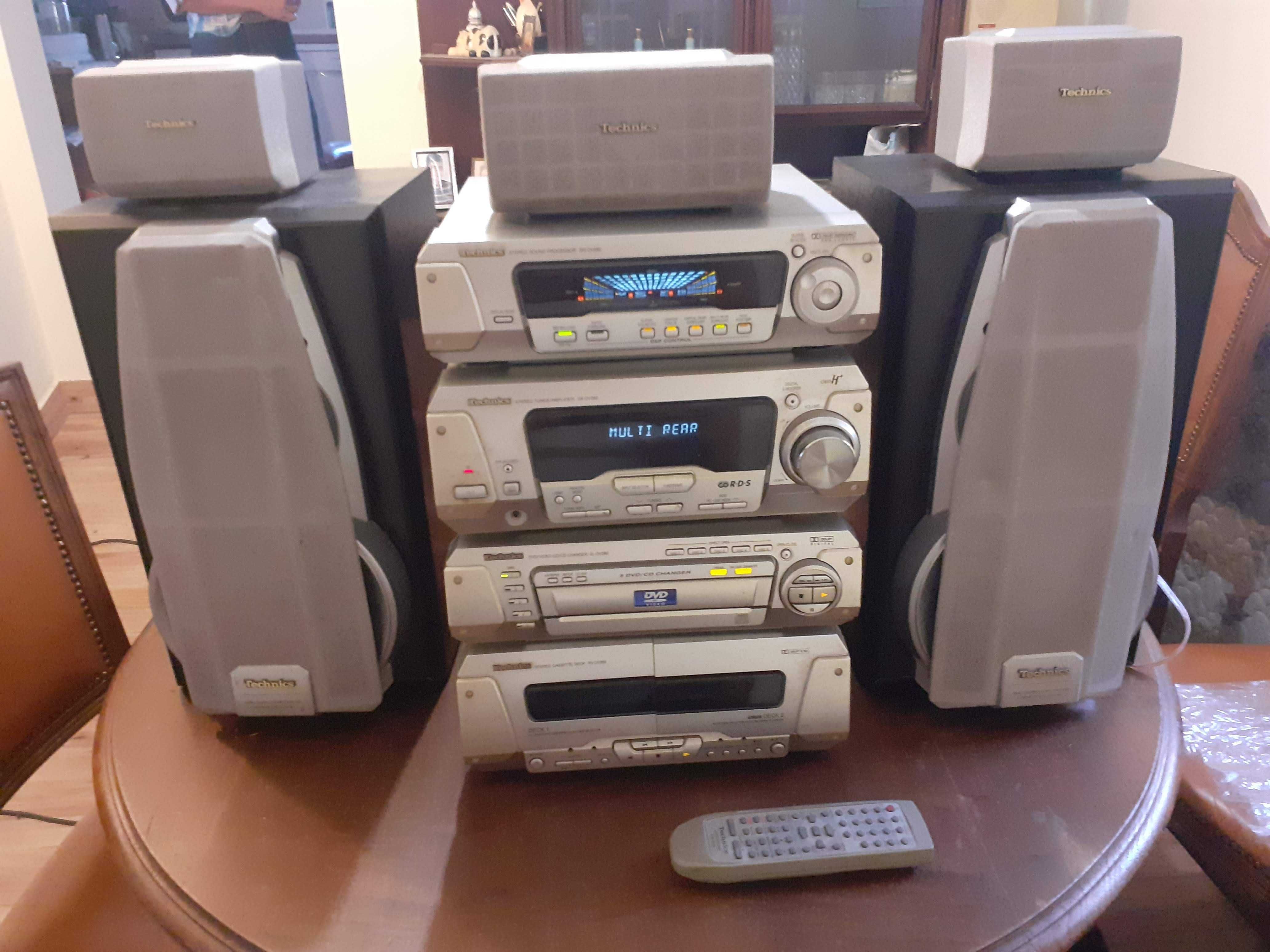 Aparelhagem DVD Surround Technics SL-DV280