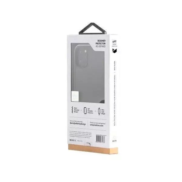 uniq vesto hue iphone 11 pro max blanc / blanc