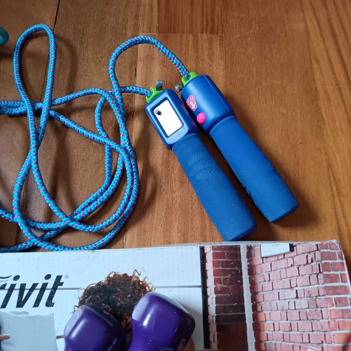 Conjunto para exercício em casa