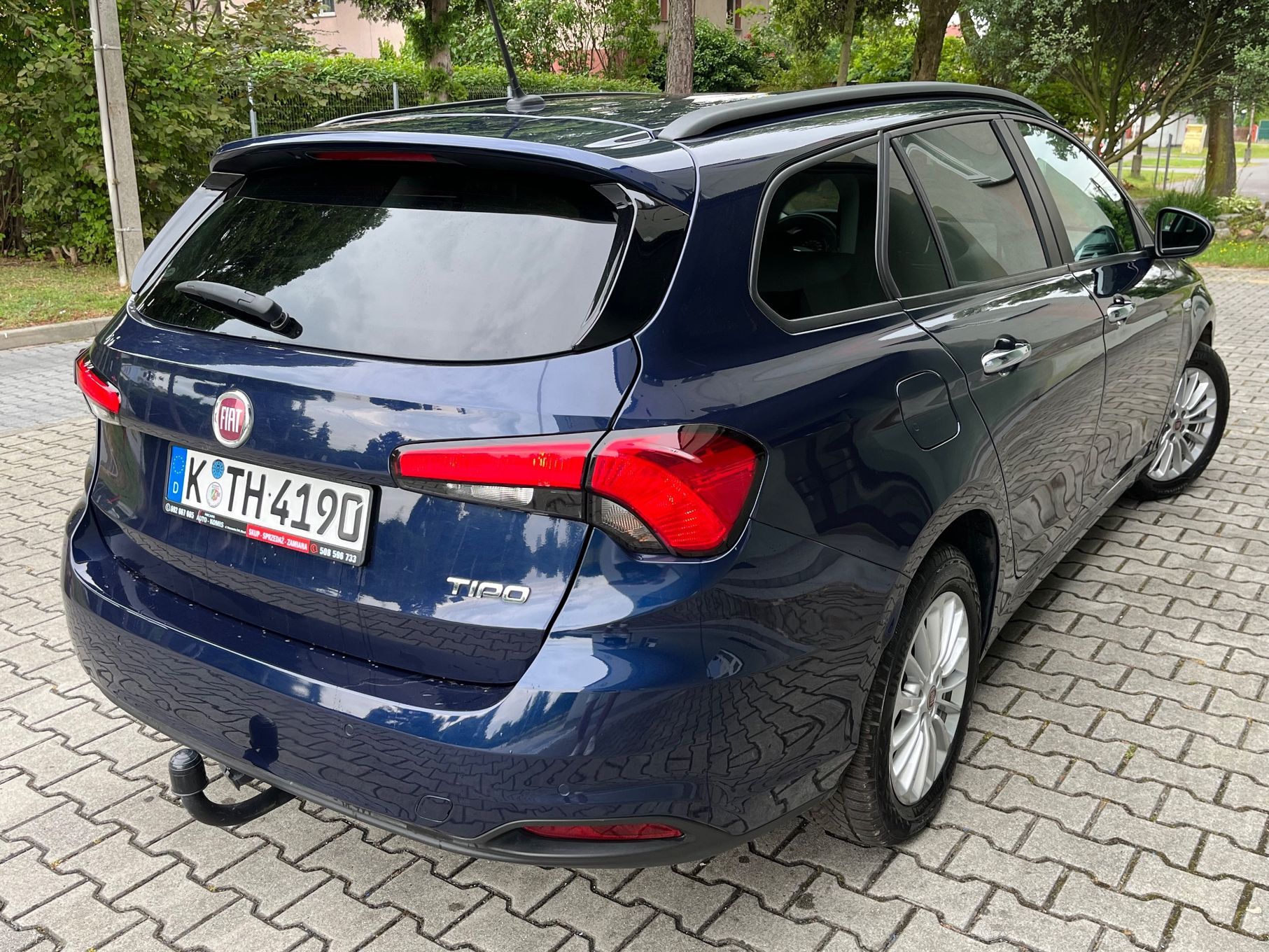 Fiat Tipo 1.4T-Jet 120KM LED NAVI Wielofunk Kier Klimatyzacja 2x Komplet Kół