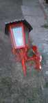 Lampa metalowa duża