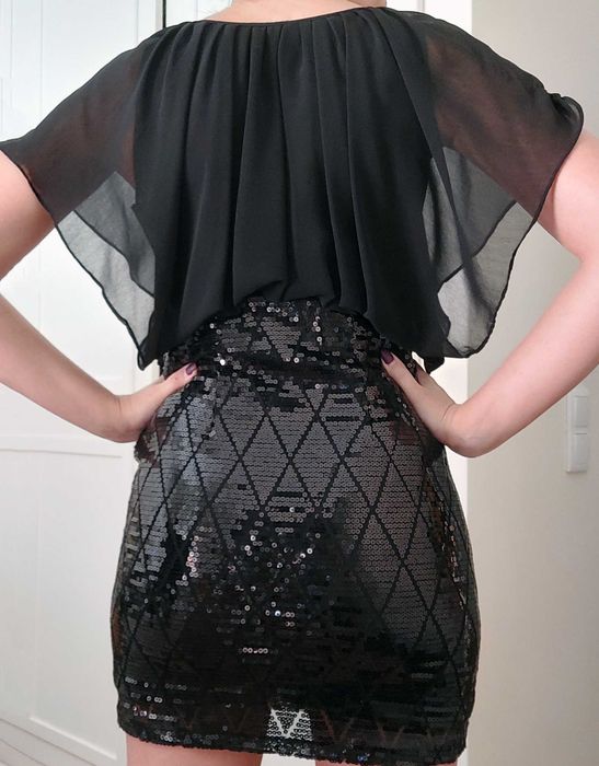 Vestido lantejoulas