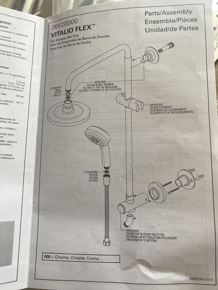 GROHE Vitalio Flex