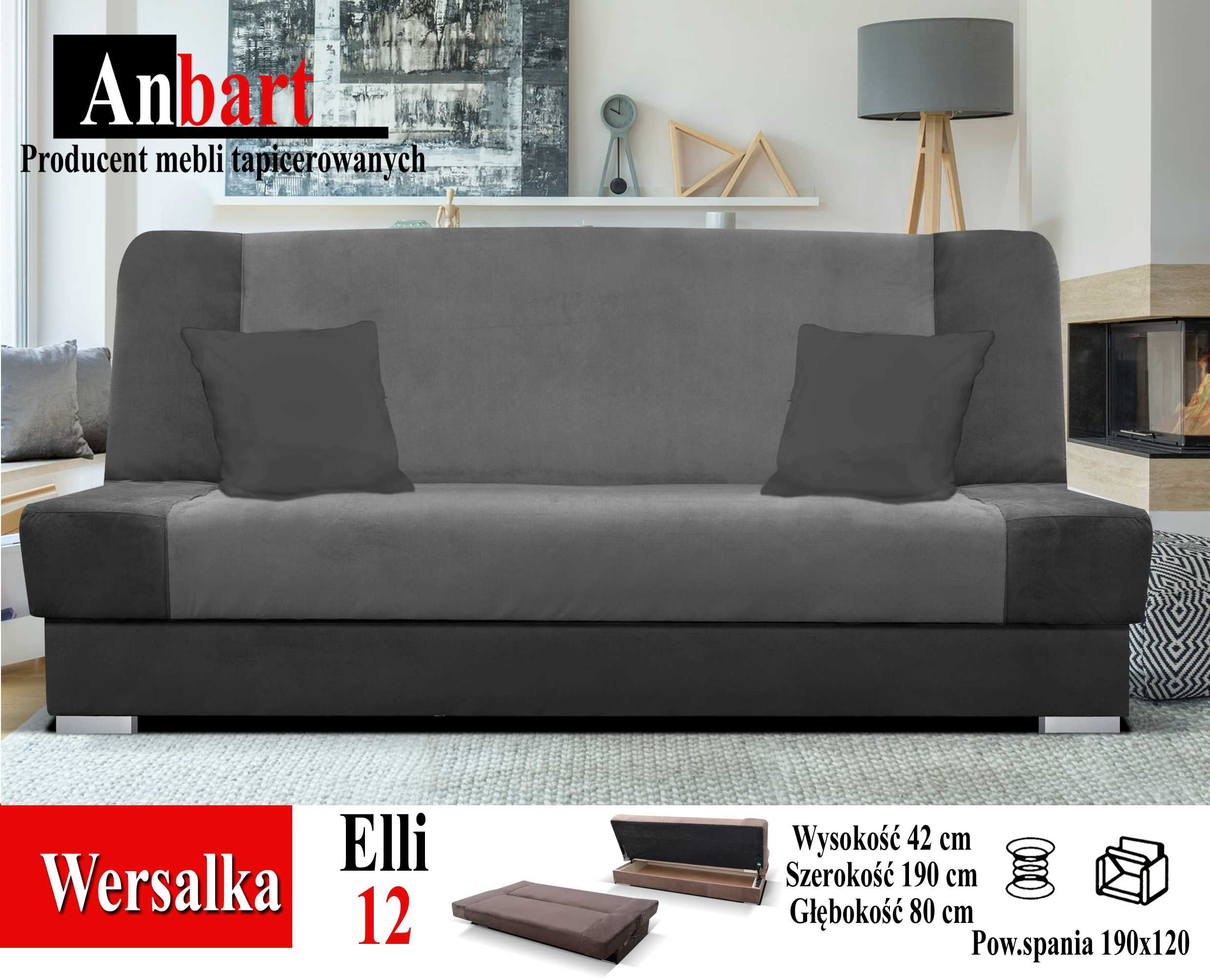 Wersalka Kanapa Sofa Rozkładana OKAZJA PRODUCENT WYSYŁKA