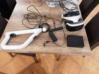 Óculos realidade virtual + controlador de mira ps4