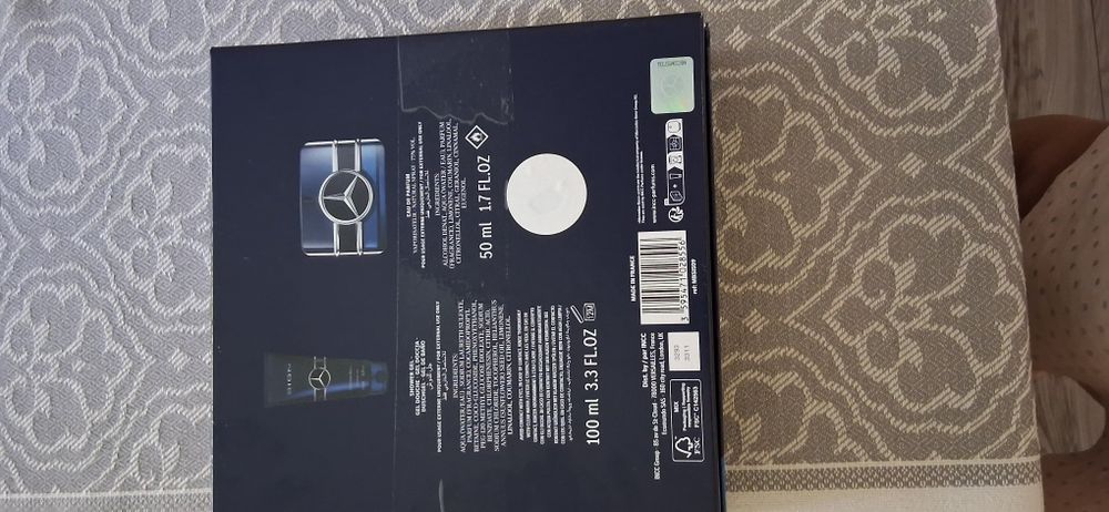 MERCEDES SIGN oryginalny zestaw woda perfumowana + shower gel męskie