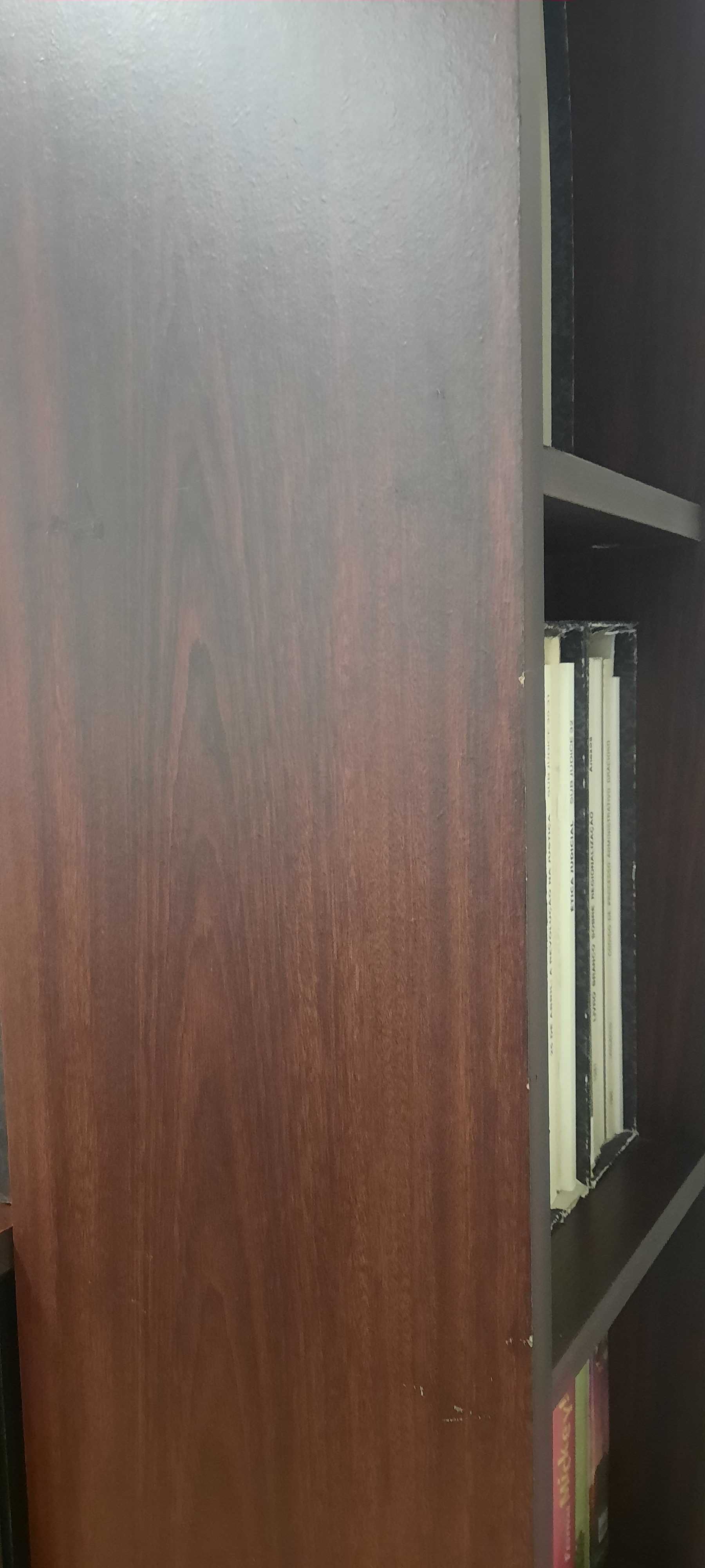 móvel multiusos castanho e preto