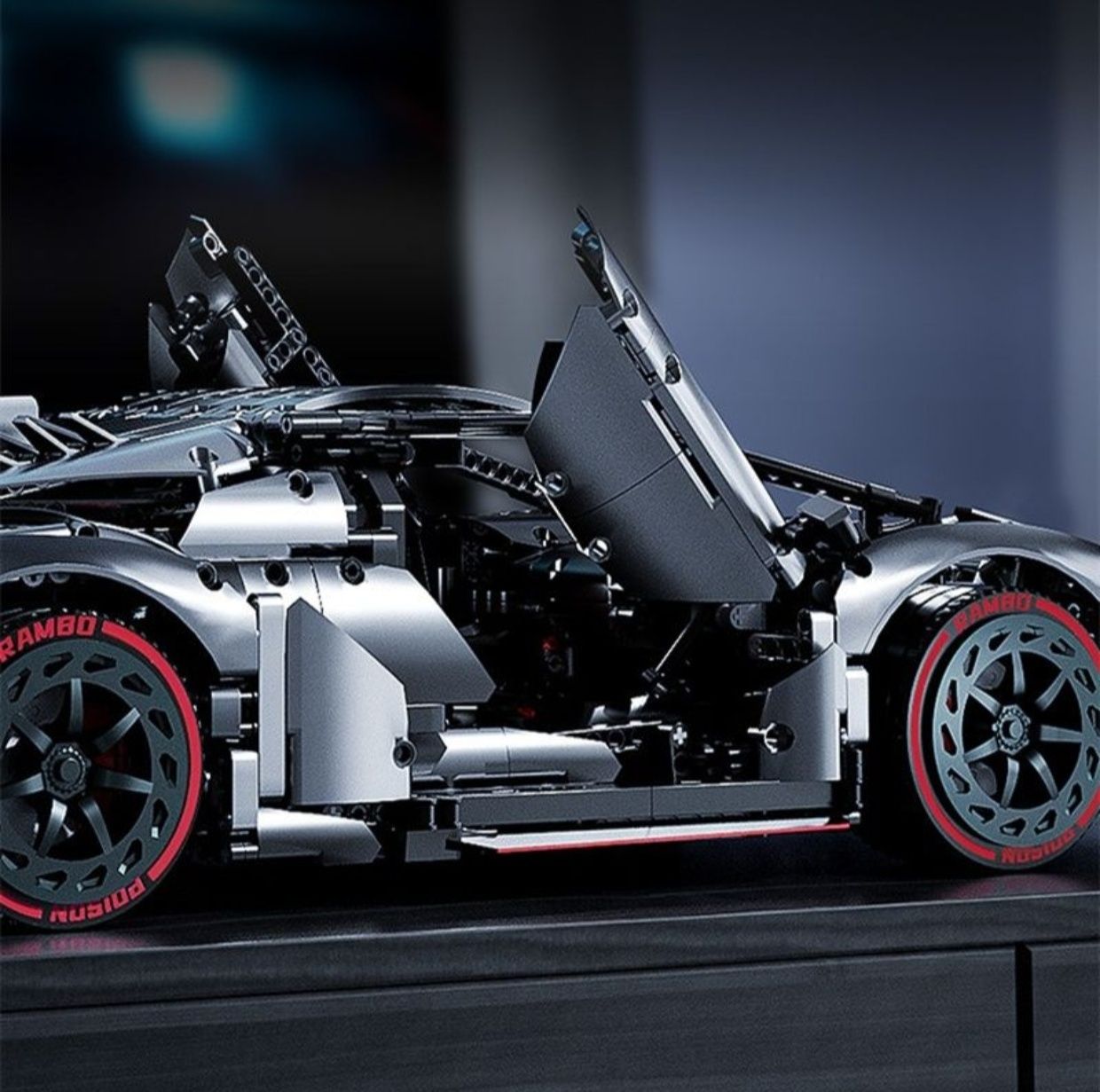 Конструктор Lamborghini Veneno 3711 деталей