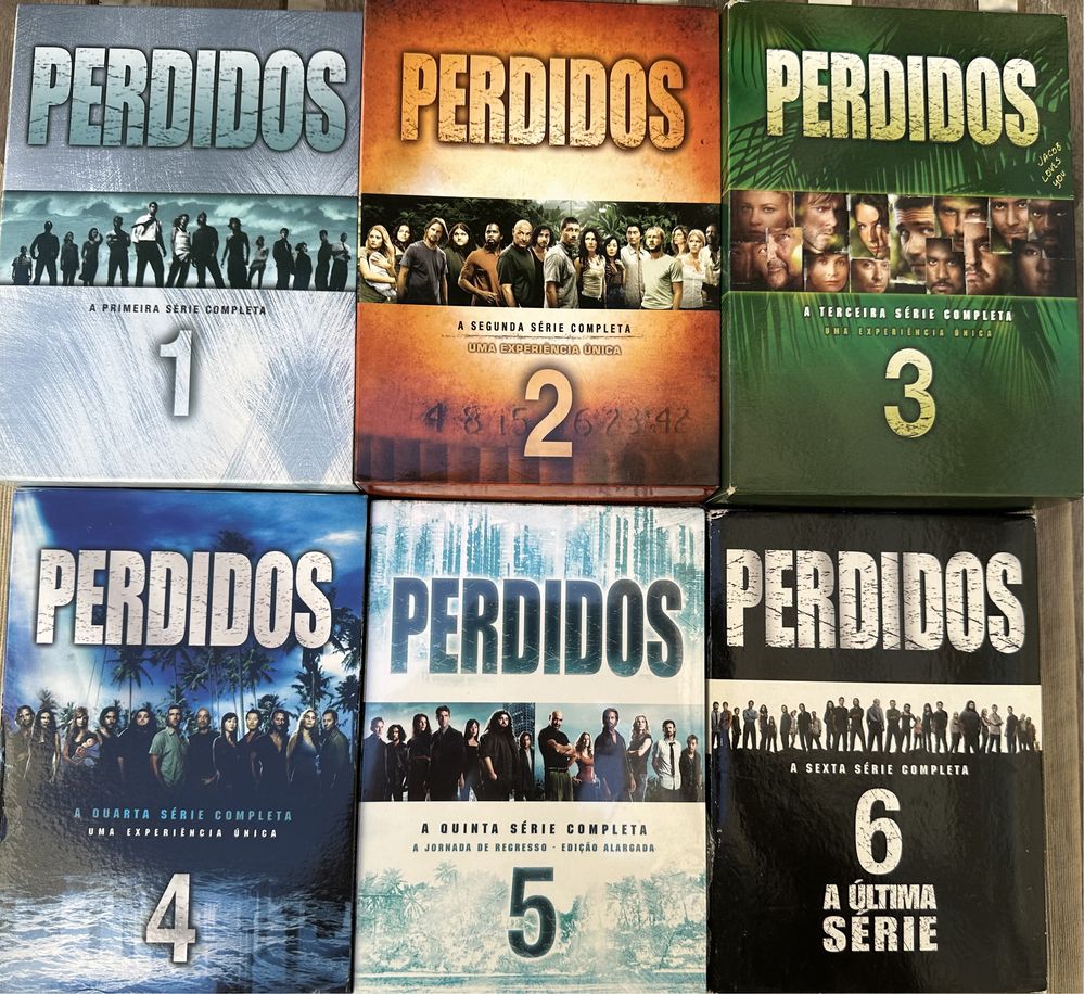 DVD Lost - Perdidos - Série Completa - Edição Portuguesa