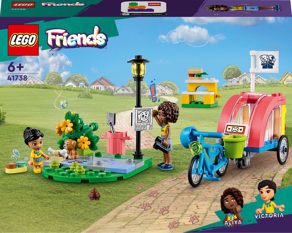 Конструктор LEGO Friends Велосипед для порятунку собак (41738) Лего