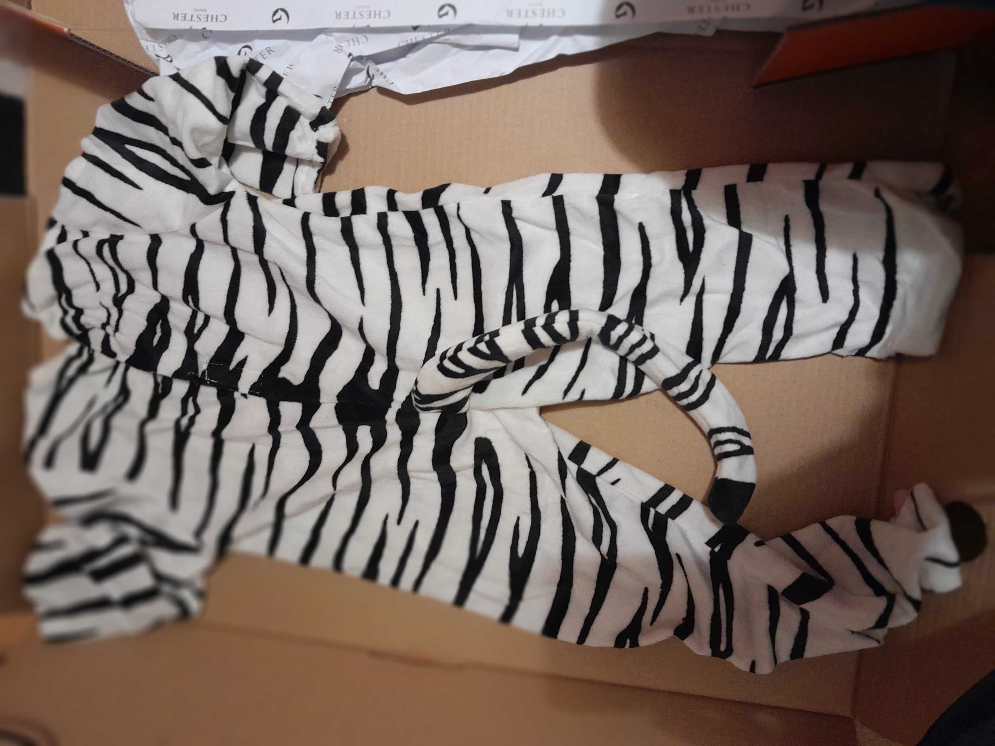 Fato zebra 18 meses