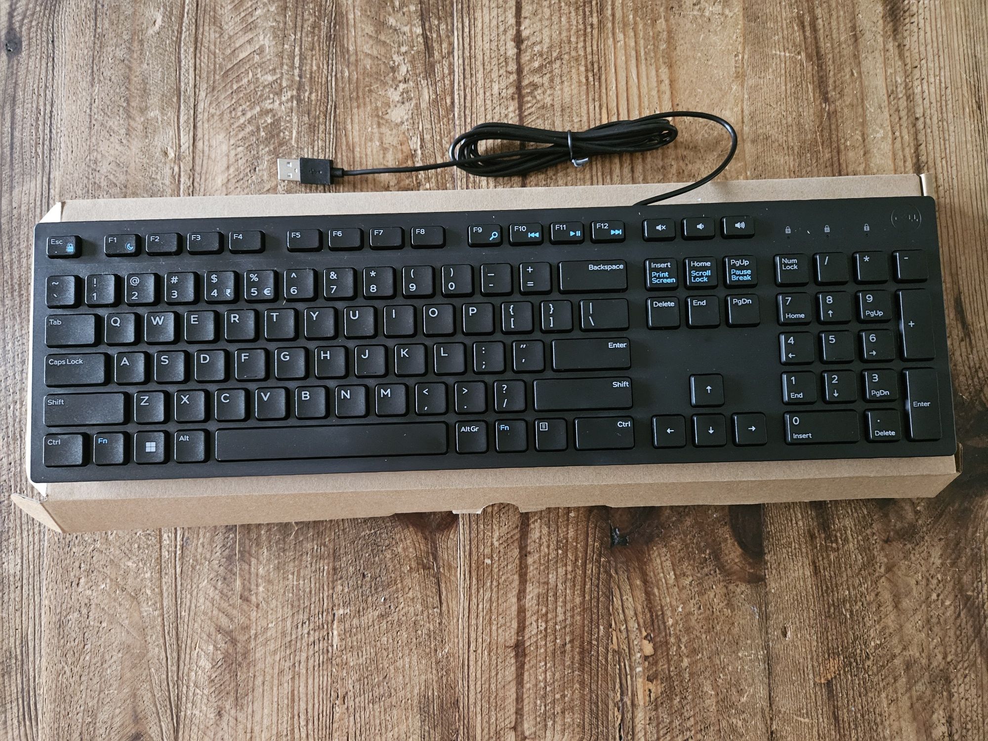 Nowa Klawiatura przewodowa Dell KB216t