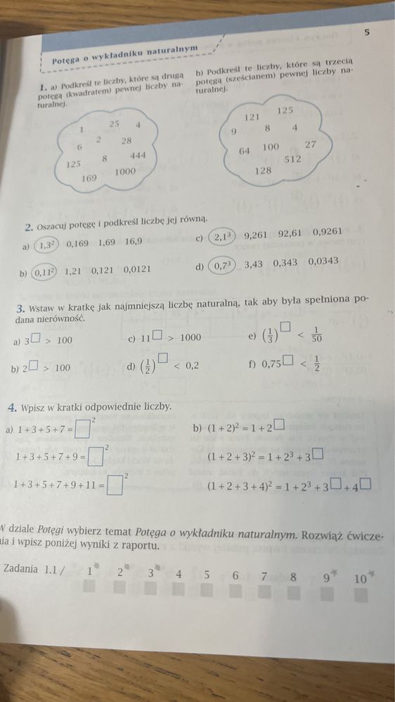 Ćwiczenia matematyka kl 2 Gimnazjum Gwo Odpowiednik kl 8
