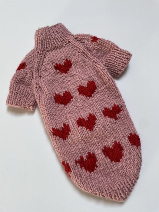 Теплий в’язаний светрик