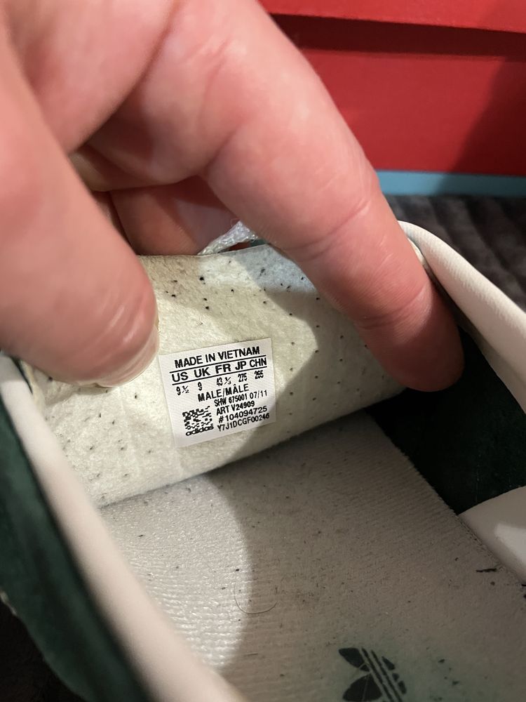 Чоловічі кросівки Adidas Gazelle 43(27,5см) оригінал