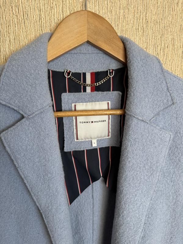 пальто з натуральної вовни без підкладу tommy hilfiger