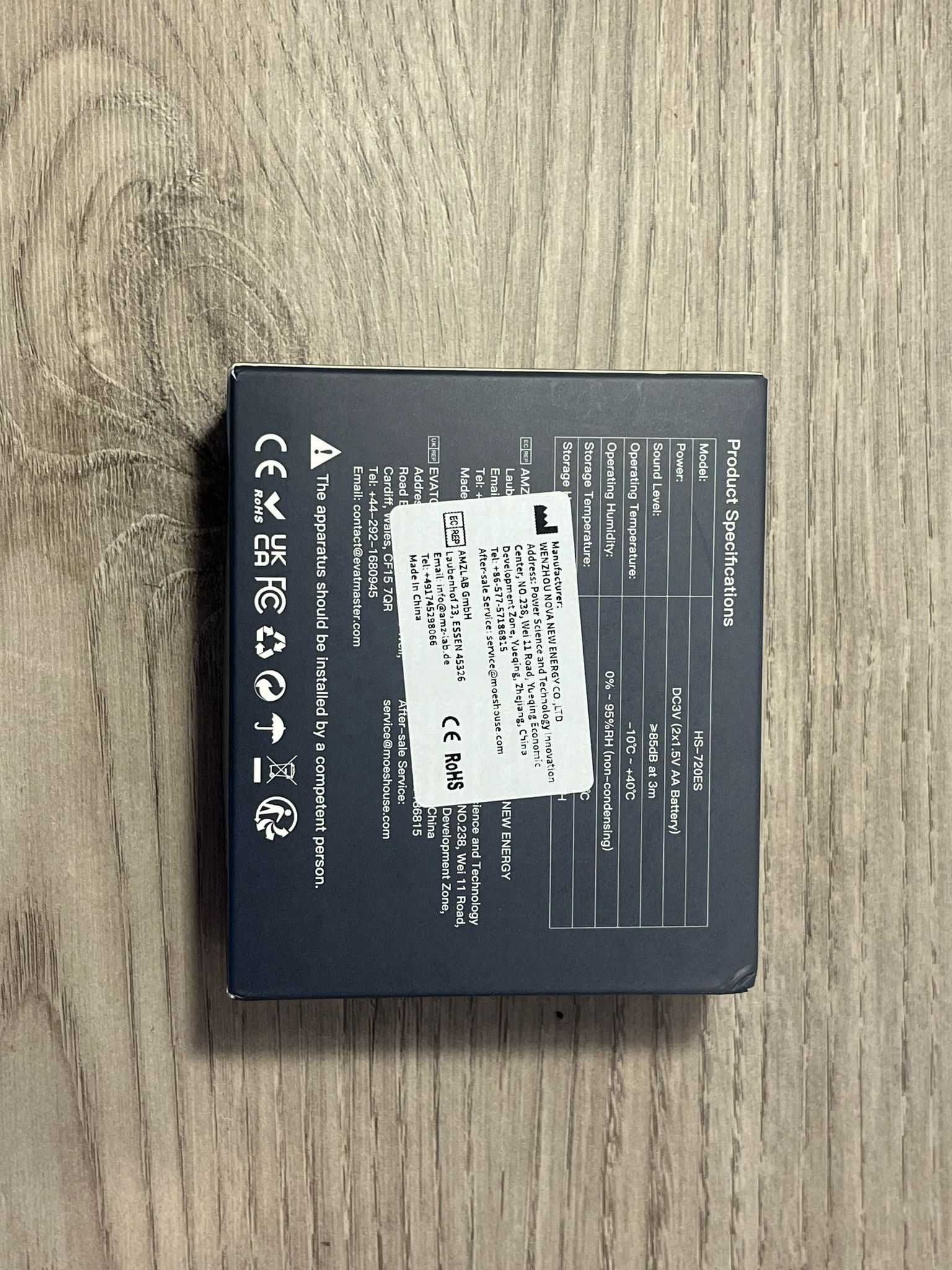 Tuya Zigbee Smart Air Monitor jakości czujnik czadu
