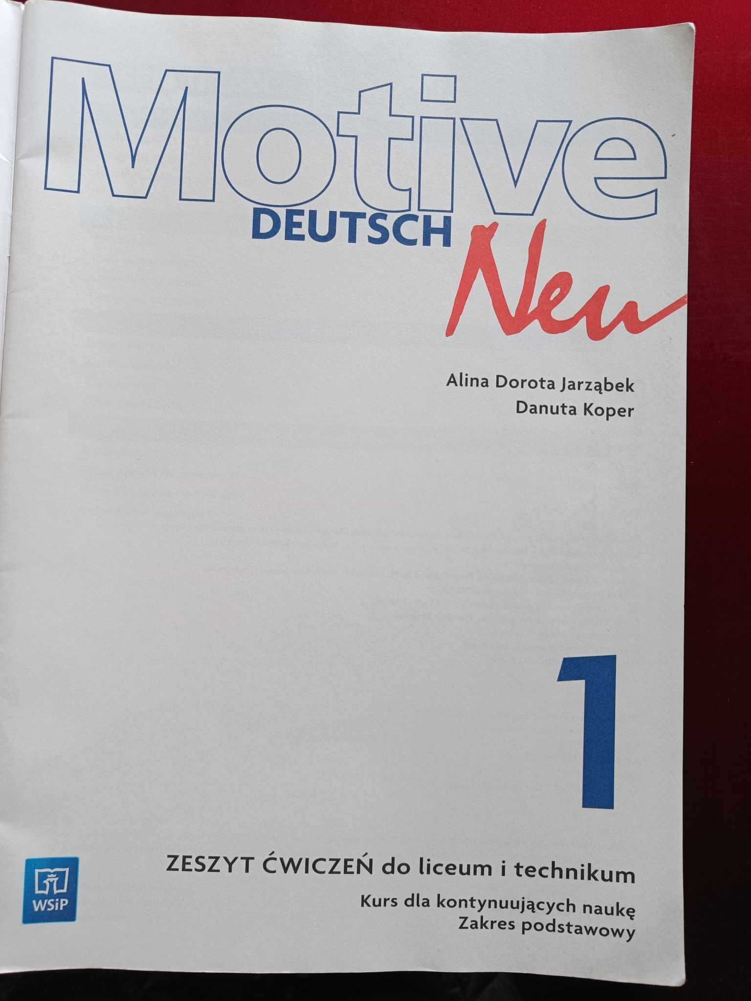 Motive Deutsch Neu 1 - zeszyt ćwiczeń