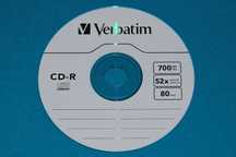 VERBATIM CD-R 52X 80MIN 700MB 1 szt