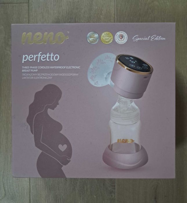 Laktator Neno Perfetto - na gwarancji do 06.2027r., b. mało używany