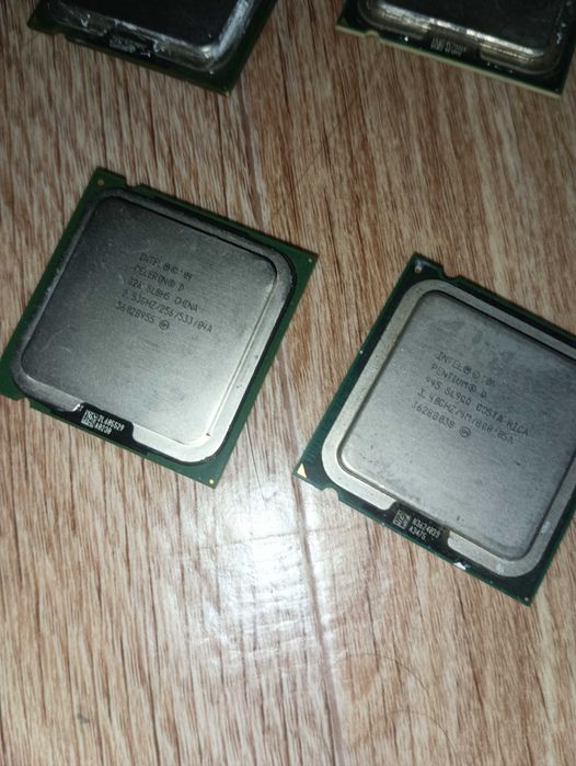 Процессоры Intel: Core 2 duo, Celeron D, Pentium D