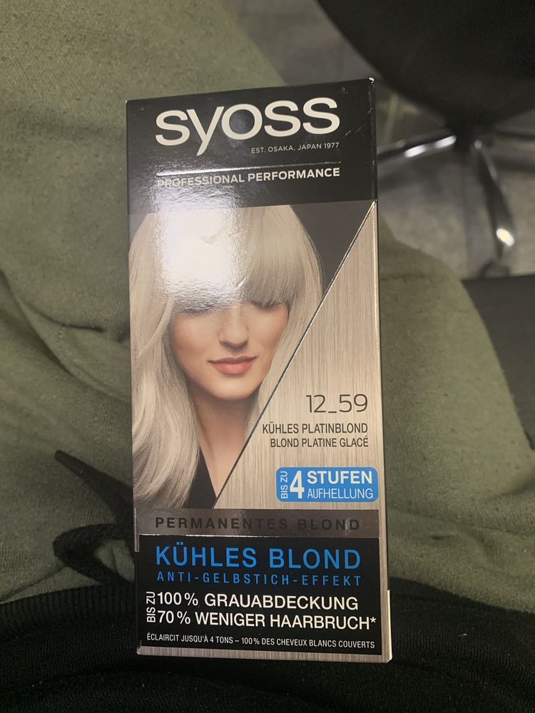 Rozjaśniacze do włosów SYOSS jasny blond 12_59