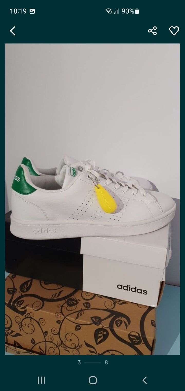 Buty męskie sportowe Adidas Advantage Rozmiar 44 2/3