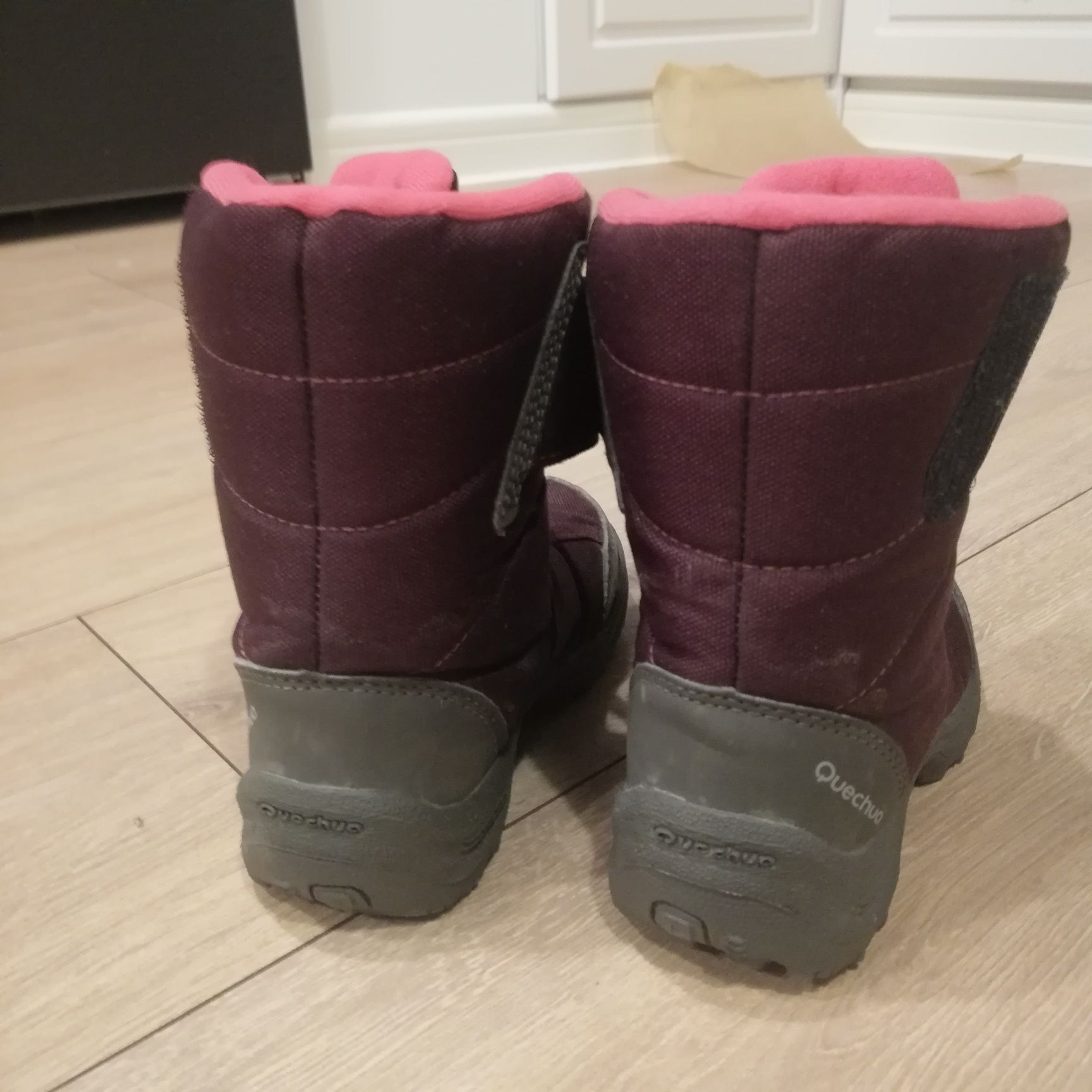 Buty zimowe śniegowce quechua Wodoodporne z membraną