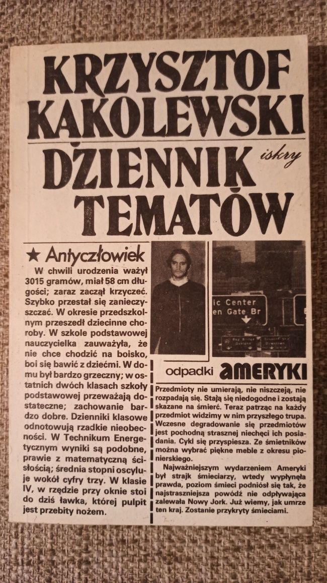 Krzysztof Kąkolewski - Dziennik tematów