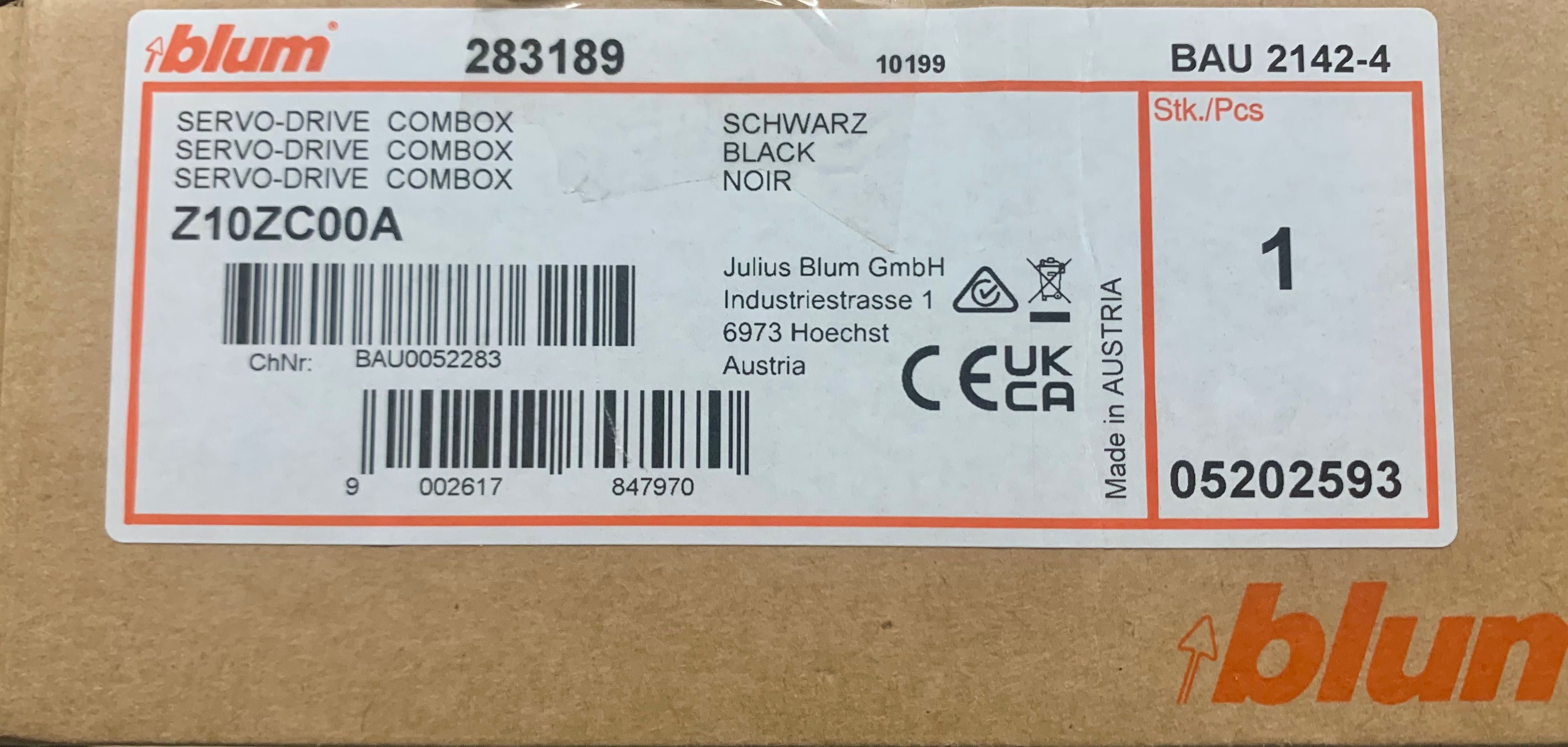 BLUM  Zestaw Combox