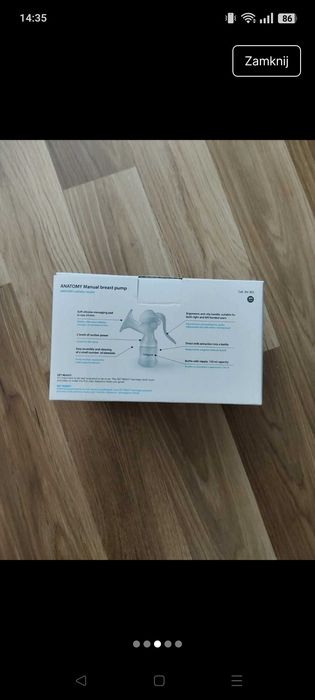 Laktator ręczny Anatomy BabyOno